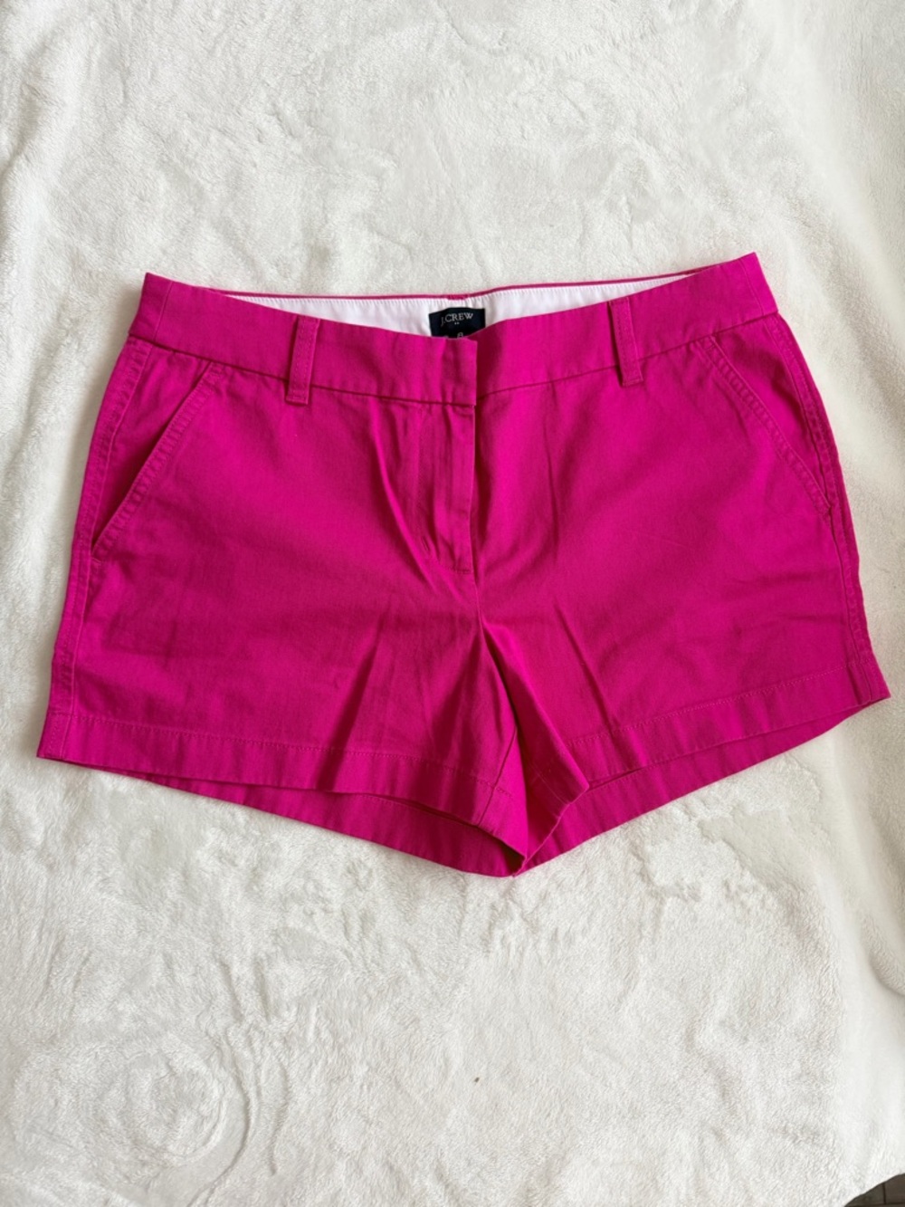 J. Crew Pink Chino Shorts